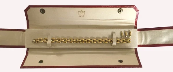 Bracelet cartier panthère à 3 rangs en or jaune 18 carats, très bon état