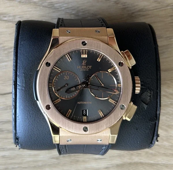 Hublot classic fusion chronographe king gold