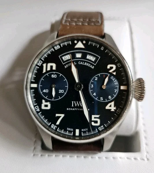 Montre iwc big pilot le petit prince iw502703 calendrier annuel édition limitée