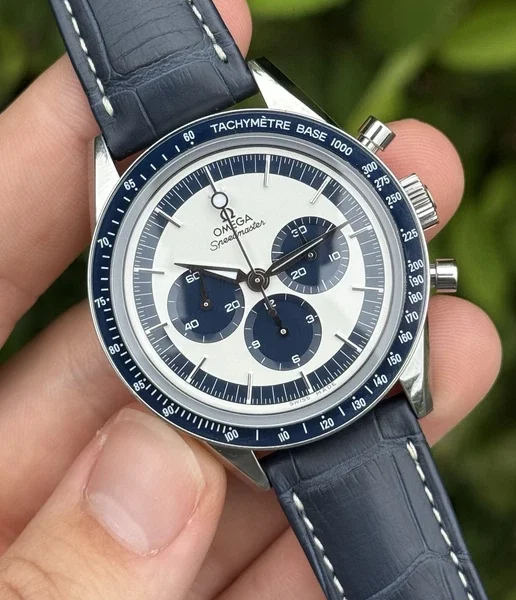 Omega speedmaster ck2998 édition limitée « blue panda » – coffret complet