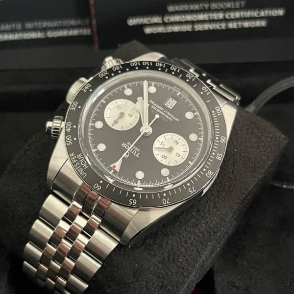 Montre TUDOR Black Bay Chronographe Jubilee Acier Panda Noir 2025 M79360n-0013
